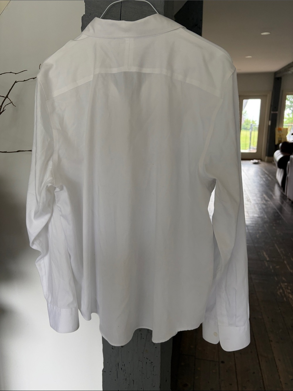 White WOMEN Button-Down Dress Shirt BY RALPH LAUREN - Picture 5 of 6